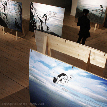 Frances Hegarty 'Storyboard' installation 2003