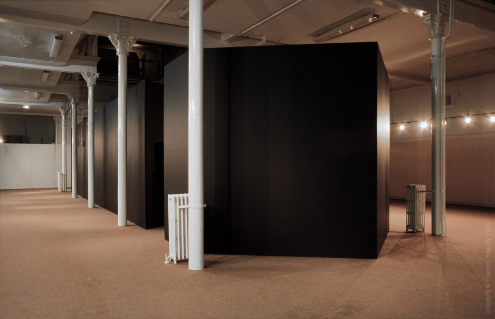 Frances Hegarty - 'Voice Over' installation view 1995
